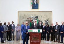 الجزائر وموريتانيا تؤكدان دعم الشرعية الدولية بالصحراء الجزائر وموريتانيا تؤكدان دعم الشرعية الدولية بالصحراء