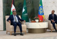 الوزير الأول يغادر أديس أبابا بعد القمة الإفريقية الوزير الأول يغادر أديس أبابا بعد القمة الإفريقية