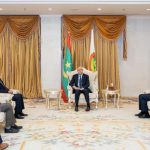 رئيس المجلس الوطني يلتقي الرئيس الموريتاني رئيس المجلس الوطني يلتقي الرئيس الموريتاني