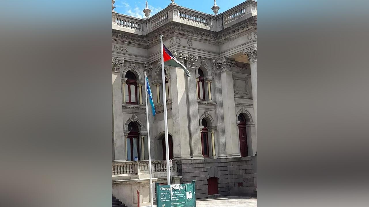 رفع العلم الصحراوي في سيدني احتفالا بالذكرى رفع العلم الصحراوي في سيدني احتفالا بالذكرى