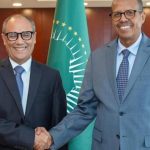 رئيس مفوضية الاتحاد الإفريقي يستقبل مندوب الصحراوية رئيس مفوضية الاتحاد الإفريقي يستقبل مندوب الصحراوية