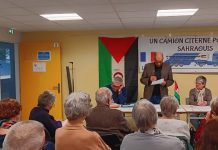 جمعية «شاحنة صهريج للصحراويين» تجدد دعمها للشعب الصحراوي جمعية «شاحنة صهريج للصحراويين» تجدد دعمها للشعب الصحراوي