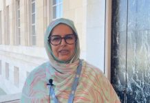 مدافعة صحراوية تطالب بإطلاق سراح معتقلي أكديم إزيك مدافعة صحراوية تطالب بإطلاق سراح معتقلي أكديم إزيك