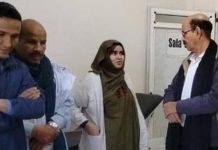 تفقد وزير الصحة المرافق الصحية بولاية بوجدور تفقد وزير الصحة المرافق الصحية بولاية بوجدور