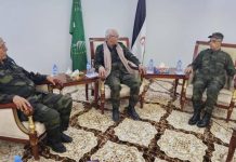 استقبال رئيس الجمهورية لقائدي الأركان العامة للجيش استقبال رئيس الجمهورية لقائدي الأركان العامة للجيش