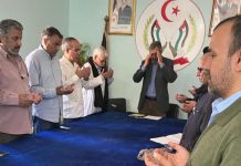 تنصيب سلامة البشير أمينا عاما للحكومة تنصيب سلامة البشير أمينا عاما للحكومة