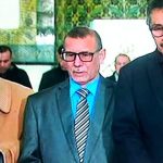 السفير الصحراوي يودع جثمان الرئيس زروال السفير الصحراوي يودع جثمان الرئيس زروال