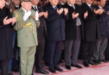 وفد صحراوي يحضر تشييع جثمان زروال الجزائرية وفد صحراوي يحضر تشييع جثمان زروال الجزائرية