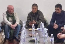 استقبال رئيس المجلس الوطني الصحراوي وفد إسباني من مورسيا استقبال رئيس المجلس الوطني الصحراوي وفد إسباني من مورسيا