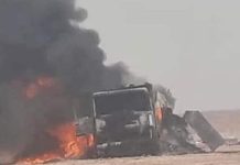 توثيق خمس سنوات من هجمات الطائرات بالصحراء الغربية توثيق خمس سنوات من هجمات الطائرات بالصحراء الغربية