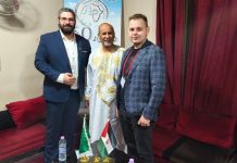 استقبال رئيس الهلال الأحمر الصحراوي وفد روسي استقبال رئيس الهلال الأحمر الصحراوي وفد روسي