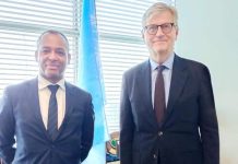 لقاء ممثل الجبهة بالأمم المتحدة مع نائب الأمين العام لقاء ممثل الجبهة بالأمم المتحدة مع نائب الأمين العام