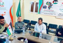 عميد جامعة التفاريتي يستقبل وفد بلاد الباسك عميد جامعة التفاريتي يستقبل وفد بلاد الباسك