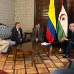 السفير الصحراوي بكولومبيا يبحث العلاقات الثنائية السفير الصحراوي بكولومبيا يبحث العلاقات الثنائية