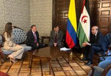 السفير الصحراوي بكولومبيا يبحث العلاقات الثنائية السفير الصحراوي بكولومبيا يبحث العلاقات الثنائية