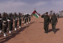 زيارة عمل لرئيس أركان جيش التحرير للناحية السادسة زيارة عمل لرئيس أركان جيش التحرير للناحية السادسة