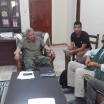 وزير الصحة العمومية يستقبل ممثل منظمة ماتريس موندي وزير الصحة العمومية يستقبل ممثل منظمة ماتريس موندي