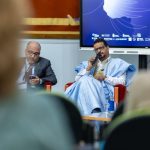 عميد جامعة التفاريتي يستعرض تجربة الجامعة ضمن اشغال الطبعة الثانية من برنامج “جسر إلى أفريقيا” بجامعة لاس بالماس الكنارية عميد جامعة التفاريتي يستعرض تجربة الجامعة ضمن اشغال الطبعة الثانية من برنامج "جسر إلى أفريقيا" بجامعة لاس بالماس الكنارية
