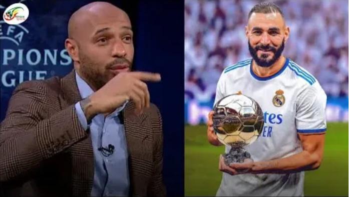 Thierry Henry tranche et donne le Ballon d’Or 2022 à Karim Benzema: « Fermez les votes… » Thierry Henry tranche et donne le Ballon d’Or 2022 à Karim Benzema: « Fermez les votes… »
