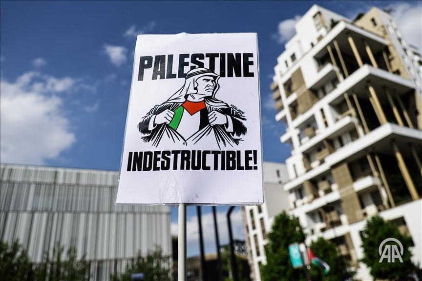 France : Nouvelle Action Choc devant le Siège du CIO à Paris pour Dénoncer la Participation D’Israël aux JO France : Nouvelle Action Choc devant le Siège du CIO à Paris pour Dénoncer la Participation D’Israël aux JO