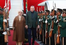 Sommet du G20: Erdogan Arrive À Johannesburg Sommet du G20: Erdogan Arrive À Johannesburg