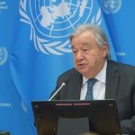 Guterres Appelle à Prioriser Eau et Assainissement Guterres Appelle à Prioriser Eau et Assainissement