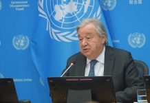 Guterres Appelle à Prioriser Eau et Assainissement Guterres Appelle à Prioriser Eau et Assainissement