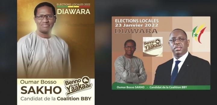 Oumar Bosso SAKHO, investi officiellement candidat de la coalition Benno Bokk Yaakaar (BBY) pour briguer la Mairie de Diawara Oumar Bosso SAKHO, investi officiellement candidat de la coalition Benno Bokk Yaakaar (BBY) pour briguer la Mairie de Diawara