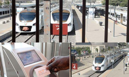 MACKY SALL VISITE LE CENTRE DE MAINTENANCE DU TER DE COLOBANE MACKY SALL VISITE LE CENTRE DE MAINTENANCE DU TER DE COLOBANE