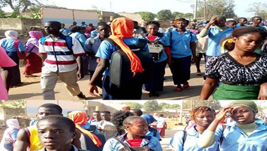 Sédhiou : Les élèves en grève pour dénoncer le manque de professeurs Sédhiou : Les élèves en grève pour dénoncer le manque de professeurs