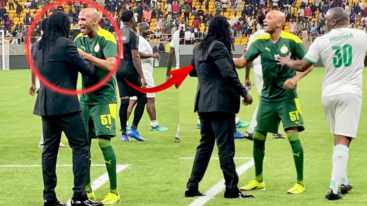 Inauguration du Stade Wade : Aliou Cissé refait ses rastas et apparaît très élégant en noir intégral Inauguration du Stade Wade : Aliou Cissé refait ses rastas et apparaît très élégant en noir intégral