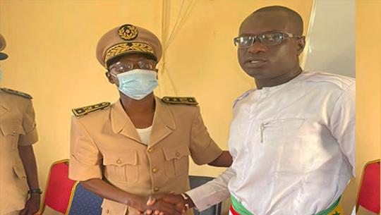 Foundiougne : Mabousso Diallo installé dans ses fonctions de maire de la commune Diagane Mbarka Foundiougne : Mabousso Diallo installé dans ses fonctions de maire de la commune Diagane Mbarka