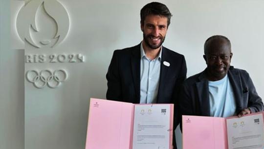 Paris 2024 et Dakar 2026 signent une nouvelle convention de collaboration Paris 2024 et Dakar 2026 signent une nouvelle convention de collaboration