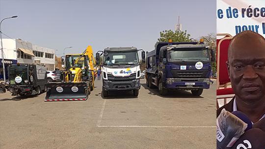 La SAPCO-Sénégal reçoit de la Banque mondiale quatre véhicule de nettoiement La SAPCO-Sénégal reçoit de la Banque mondiale quatre véhicule de nettoiement