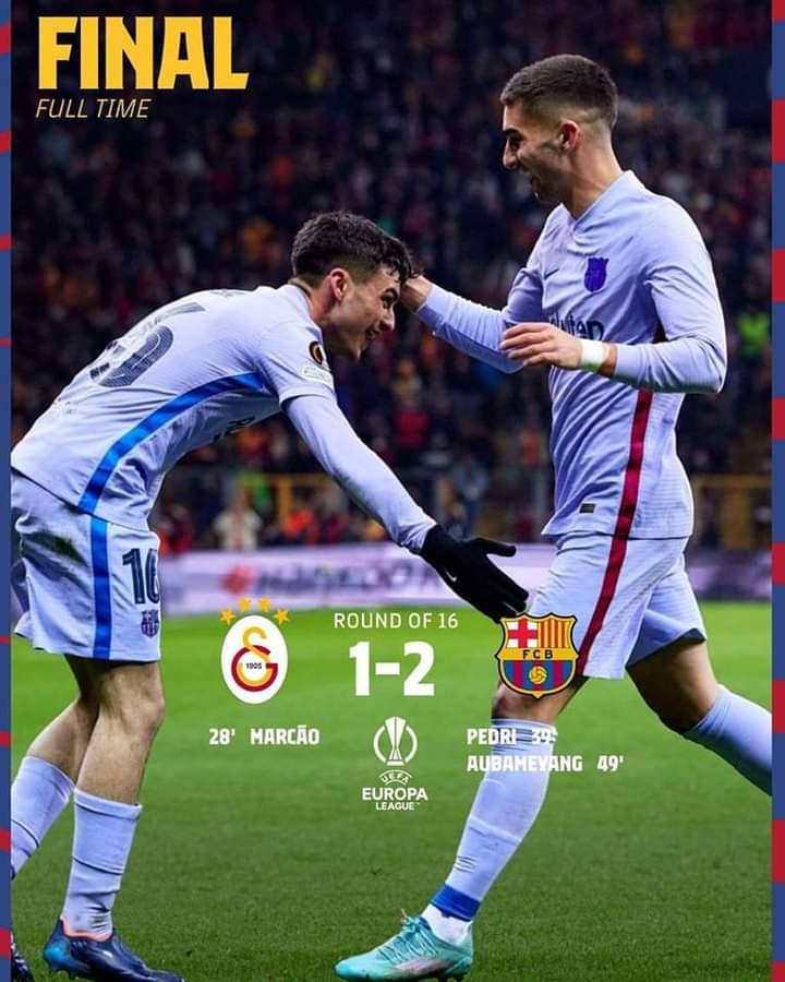 Ligue Europa : Monaco sorti par Braga, le FC Barcelone s’impose à Galatasaray et passe en quart de finale Ligue Europa : Monaco sorti par Braga, le FC Barcelone s’impose à Galatasaray et passe en quart de finale