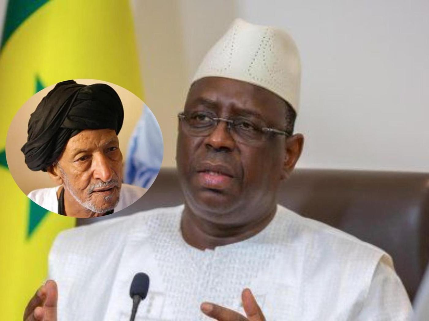 Décès du khalif de la famille Khadriya : Macky Sall regrette la perte d’un « guide religieux d’une grande sagesse » Décès du khalif de la famille Khadriya : Macky Sall regrette la perte d’un « guide religieux d’une grande sagesse »
