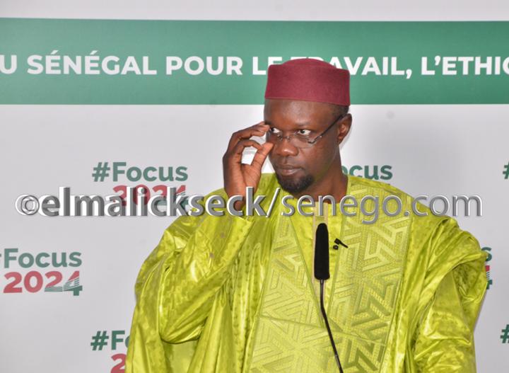 Sonko :« Des plans urbi et orbi concoctés par l’État pour m’empêcher de me présenter en 2024 » (Vidéo) Sonko :« Des plans urbi et orbi concoctés par l’État pour m’empêcher de me présenter en 2024 » (Vidéo)