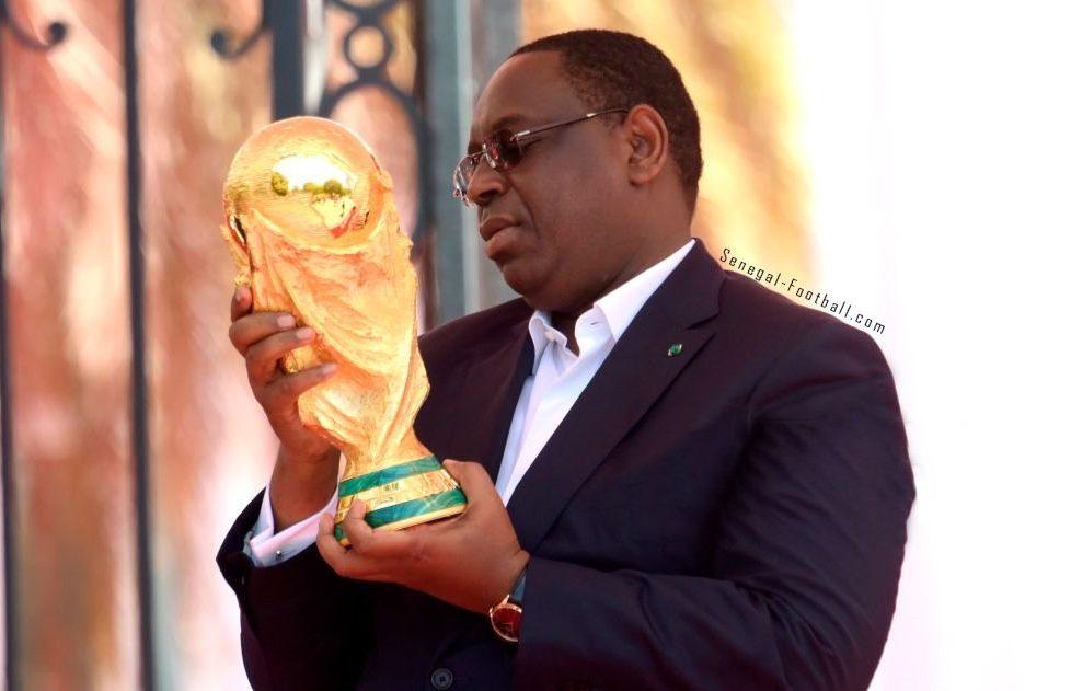 Macky Sall « drague » le trophée mondial : « De tous les prétendants, nous sommes le seul pays de la Téranga » Macky Sall « drague » le trophée mondial : « De tous les prétendants, nous sommes le seul pays de la Téranga »