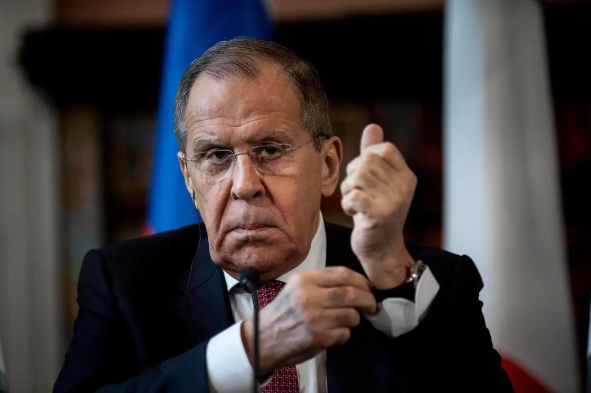 Sergueï Lavrov Ministre russe des Affaires étrangères