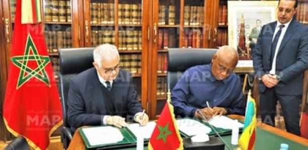 L’ÉCONOMIE D’EAU, PRÉSERVATION DE LA NAPPE, TRAITEMENT DES EAUX USÉES : LE MAROC ET LE SÉNÉGAL CONSOLIDENT LEUR COOPÉRATION L’ÉCONOMIE D’EAU, PRÉSERVATION DE LA NAPPE, TRAITEMENT DES EAUX USÉES : LE MAROC ET LE SÉNÉGAL CONSOLIDENT LEUR COOPÉRATION