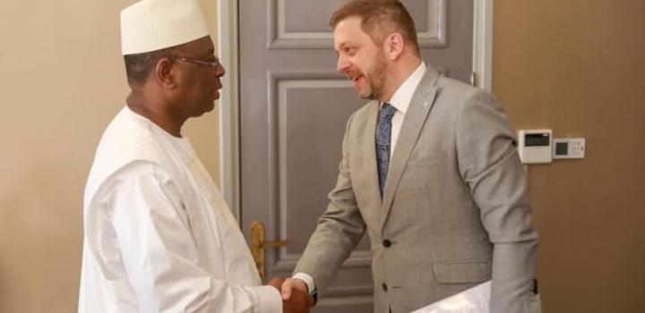 Audience : Macky Sall a reçu Vít Rakušan, vice-Premier ministre et ministre de l'Intérieur tchèque Audience : Macky Sall a reçu Vít Rakušan, vice-Premier ministre et ministre de l'Intérieur tchèque