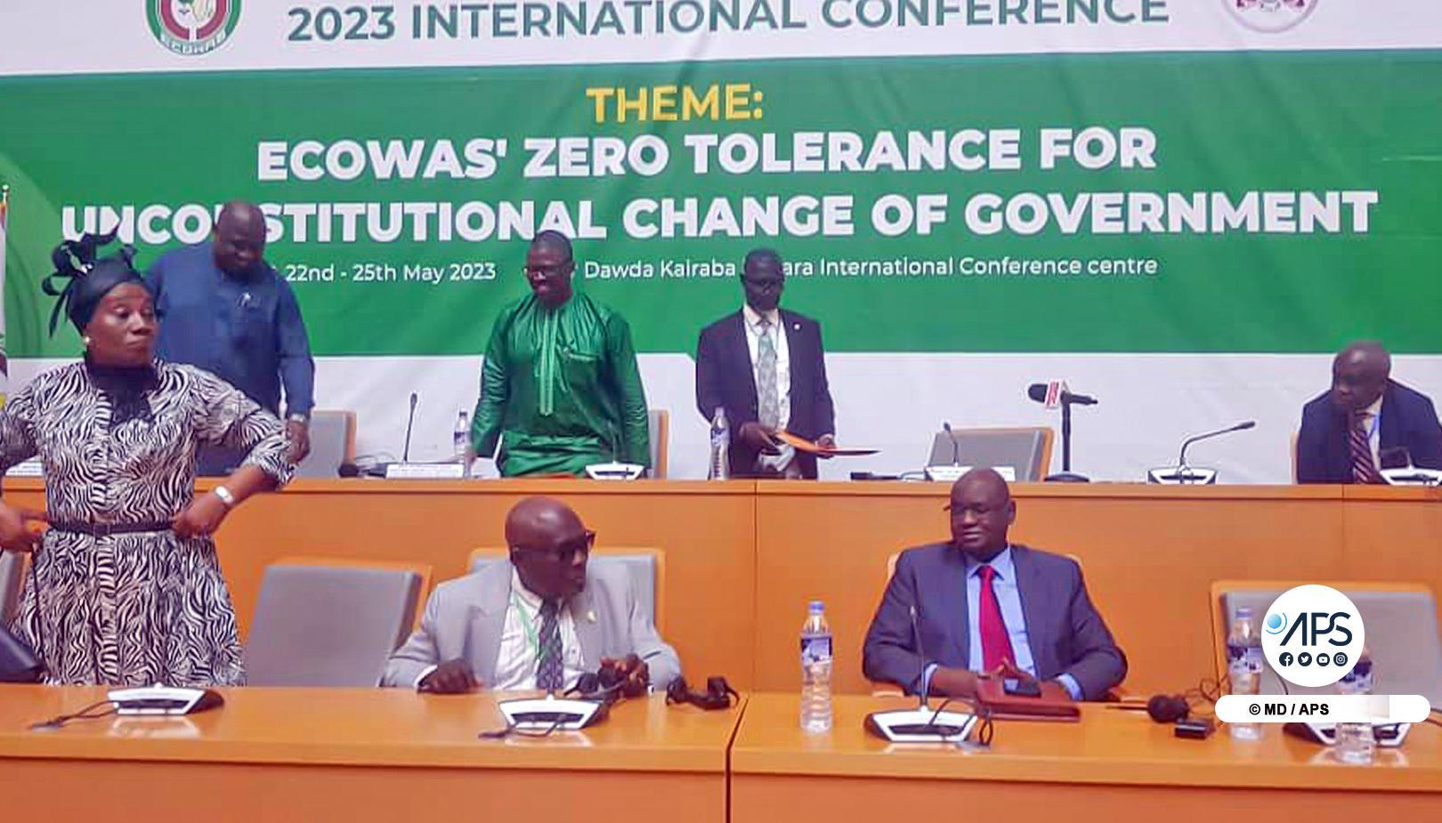 AFRICA-POLITICS-ASSISE / Sanctions against coup perpetrators: ECOWAS urged to preserve citizens' rights AFRICA-POLITICS-ASSISE / Sanctions against coup perpetrators: ECOWAS urged to preserve citizens' rights