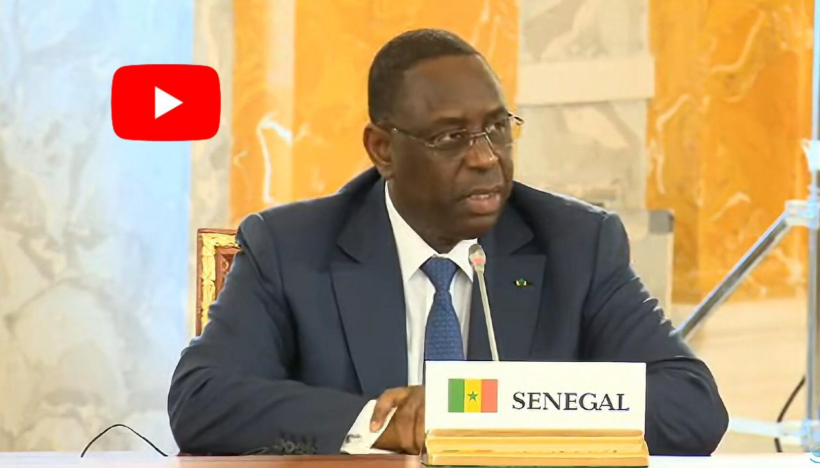“Keep a corridor of dialogue open despite the war. Peace is possible through dialogue” – President Macky SALL in St Petersburg “Keep a corridor of dialogue open despite the war. Peace is possible through dialogue” – President Macky SALL in St Petersburg