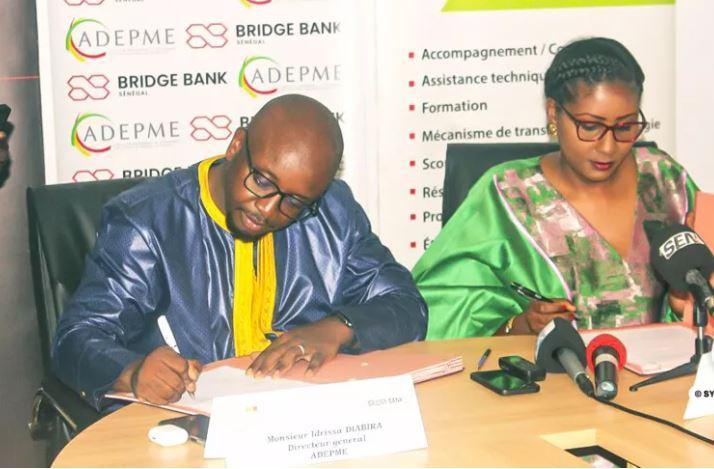 SENEGAL-ECONOMY / ADEPME and Bridge Banque Senegal commit to massive financing for SMEs SENEGAL-ECONOMY / ADEPME and Bridge Banque Senegal commit to massive financing for SMEs