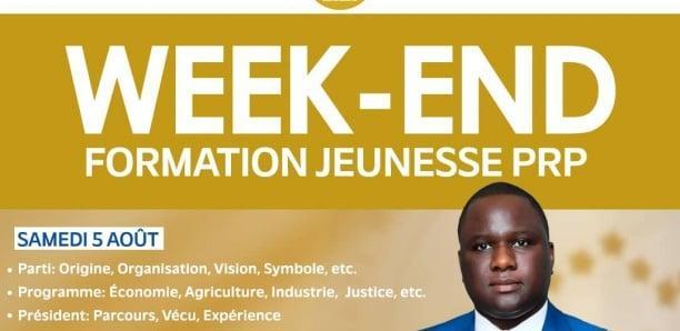 Week-end de Formation sur les Thématiques Politiques et Sociétales au Siège du PRP Week-end de Formation sur les Thématiques Politiques et Sociétales au Siège du PRP