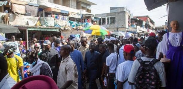 Visite à Gueule Tapée, Soumbédioune et Colobane : Serigne Mboup décline ses solutions pour le secteur informel Visite à Gueule Tapée, Soumbédioune et Colobane : Serigne Mboup décline ses solutions pour le secteur informel