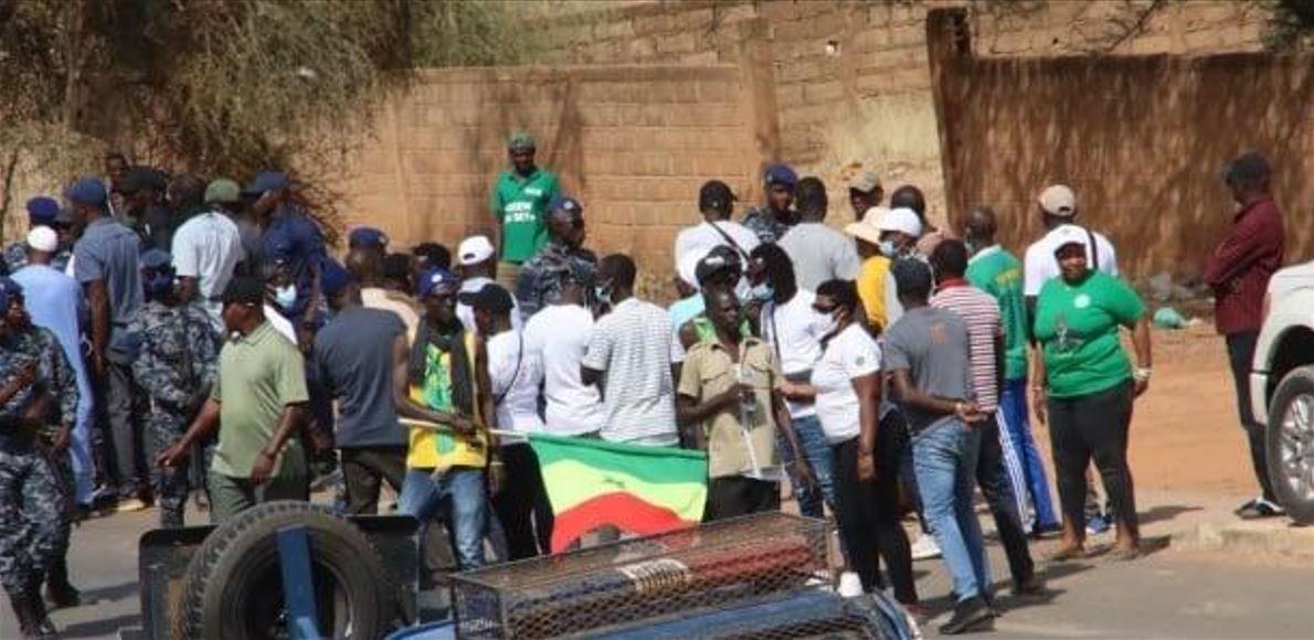 Ourossogui : Le convoi de Khalifa Sall bloqué par la gendarmerie