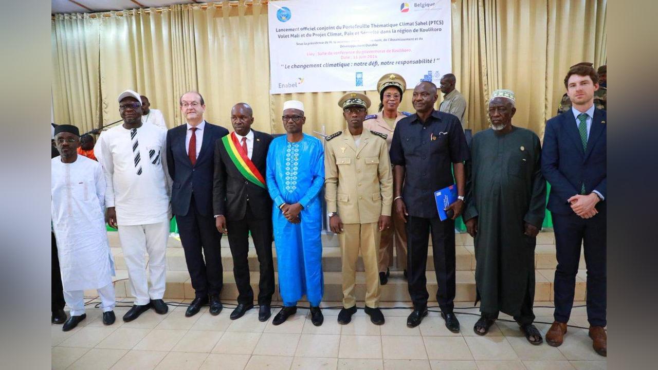 POUR LA RESTAURATION DES ÉCOSYSTÈMES: Les projets « Climat Sahel » et « Sécurité Climatique » lancés POUR LA RESTAURATION DES ÉCOSYSTÈMES: Les projets « Climat Sahel » et « Sécurité Climatique » lancés