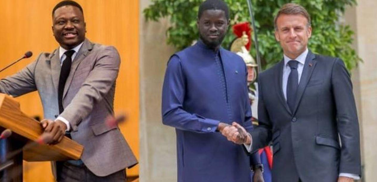 Thione Niang après la rencontre entre Emmanuel Macron et Bassirou Diomaye Faye : Thione Niang après la rencontre entre Emmanuel Macron et Bassirou Diomaye Faye :