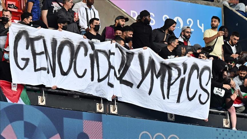 JO 2024: une Banderole JO 2024: une Banderole
